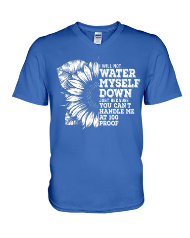 Water Myself Down Sunflower Limited Classic T-Shirt - Hoodie - Guys V-Neck