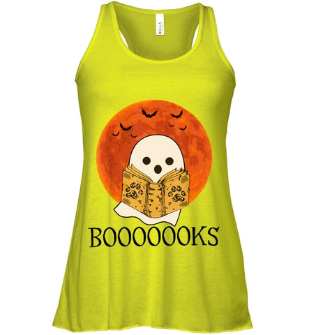 Boo Loves Booooooks T-Shirt - Ladies Flowy Tank - Youth Tee