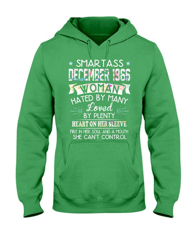 Smartass December 1966 T-Shirt - Hoodie - Ladies Tee