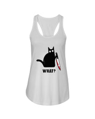 Murdered Cat T-Shirt - Ladies Flowy Tank - Youth Tee