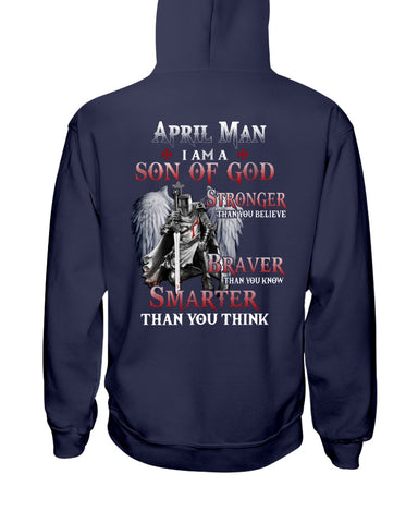 April Man- Son Of God Limited Classic T- Shirt - Hoodie - Guys V-Neck