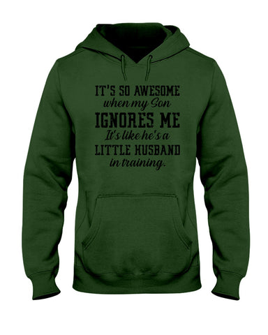 Little Husband In Training T-Shirt - Hoodie - Guys V-Neck