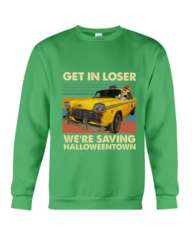 Get In Loser We're Saving Halloweentown Tote Bag - Unisex Long Sleeve - Sweatshirt