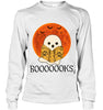 Image of Boo Loves Booooooks T-Shirt - Hoodie - Unisex Long Sleeve