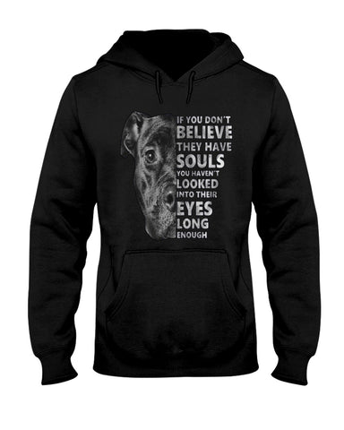 Look Into Pitbull's Eye T-Shirt - Youth Tee - Hoodie