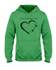 Image of Michigan Girl Heart T-Shirt - Hoodie - Ladies Tee