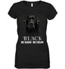 Image of Black Labrador No Sugar No Cream Mug - Hoodie - Ladies V-Neck