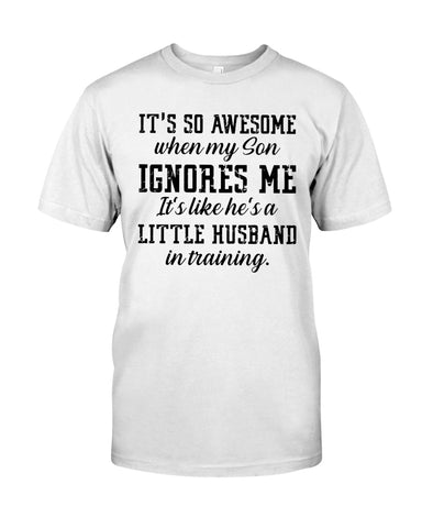 Little Husband In Training T-Shirt - Guys Tee - Sweatshirt