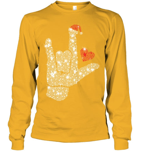 Sign Language Bright T-Shirt - Unisex Long Sleeve - Sweatshirt