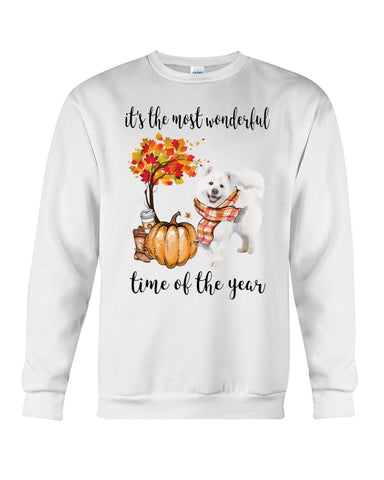 Samoyed - The Most Wonderful Time T-Shirt - Guys Tee - Sweatshirt