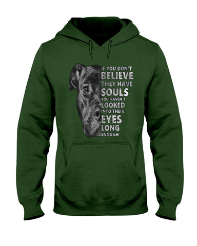 Look Into Pitbull's Eye T-Shirt - Youth Tee - Hoodie