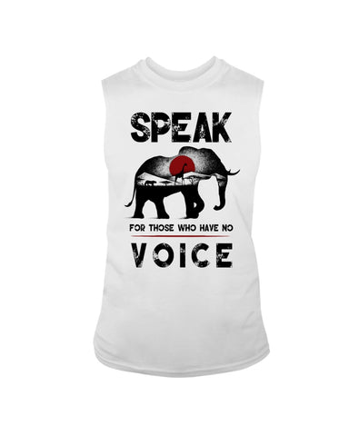 Elephant Speakfor Those Who Have No Voice T-Shirt - Unisex Long Sleeve - Sweatshirt