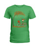Image of Lovely Pug In Fall T-Shirt - Hoodie - Ladies Tee
