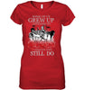 Image of Listen To Queen T-Shirt - Sweatshirt - Ladies V-Neck