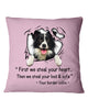 Image of A True Friend Border Collie Limited Classic T-Shirt - Horizontal Poster - Pillow Cover