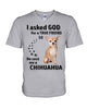 Image of A True Friend- Chihuahua Limited Classic T-Shirt - Guys V-Neck - Mug