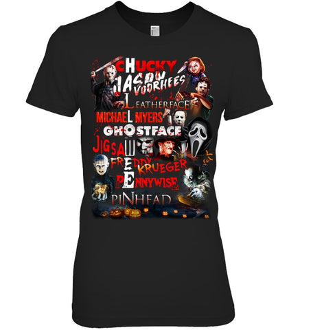 Long Horrible Halloween Limitted Classic T-Shirt - Hoodie - Ladies Tee