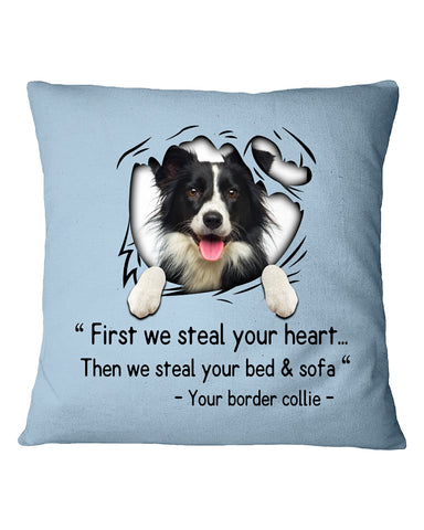 A True Friend Border Collie Limited Classic T-Shirt - Horizontal Poster - Pillow Cover