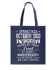 Image of Smartass October 1960 Tote Bag - Guys Tee - Basketweave Tote Bag