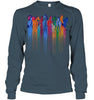 Image of Coloful Horse Limited Classic T_Shirt - Guys Tee - Unisex Long Sleeve