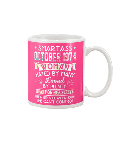 Smartass October 1974 Classic T-Shirt - Mug