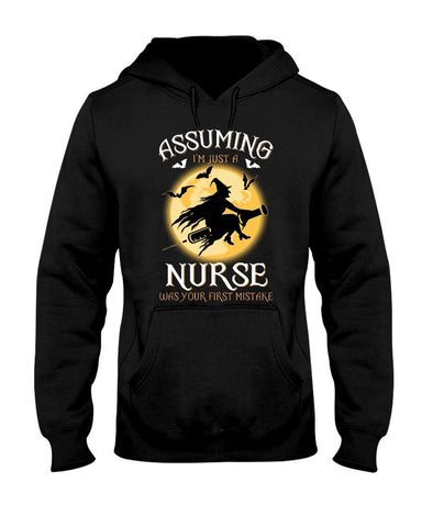 Assuming Nurse Witch Limited Classic T-Shirt - Ladies Tee - Hoodie