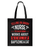 Image of Nurse - Calm Down Works Limited Classic T- Shirt - Basketweave Tote Bag - Mug