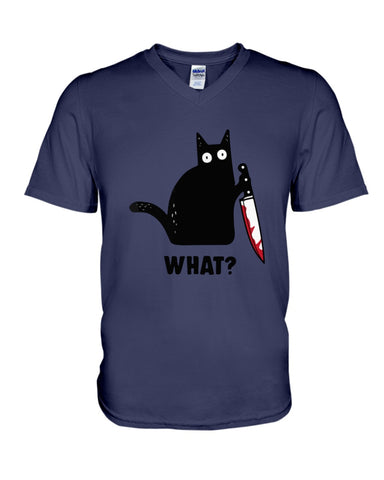 Murdered Cat T-Shirt - Guys V-Neck - Mug