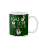 Image of Peach Love Inclusion T-Shirt - Guys V-Neck - Mug