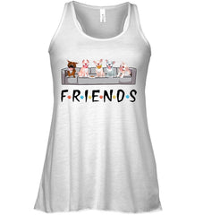 Pit Bull Friends T-Shirt - Ladies Flowy Tank - Hoodie