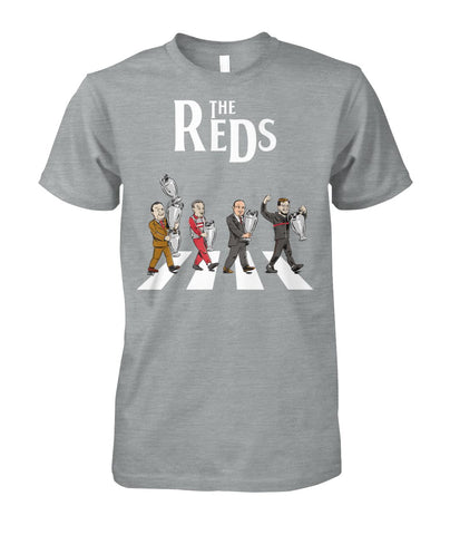 The Reds Walking In The Street Limited Classic T-Shirt - Guys Tee - Unisex Long Sleeve