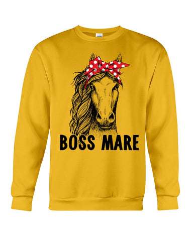 Boss Mare Horse Limited Classic T- Shirt - Guys Tee - Sweatshirt