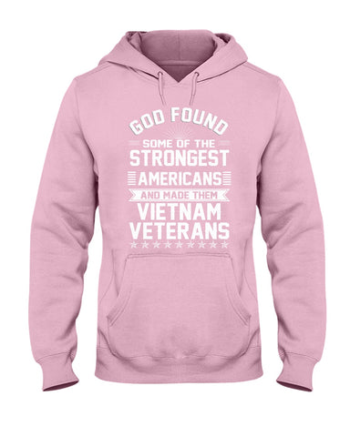 Vietnam Veterans- Strongest Americans Tote Bag - Ladies Flowy Tank - Hoodie