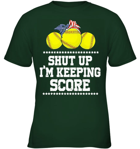 Shut Up! I'm Keeping Score Limited Classic T- Shirt - Ladies Tee - Youth Tee