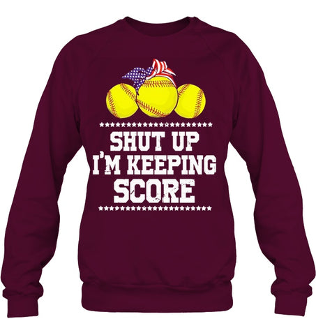 Shut Up! I'm Keeping Score Limited Classic T- Shirt - Unisex Long Sleeve - Sweatshirt