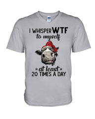 Whisper Wtf Cow Limited Classic T-Shirt - Guys V-Neck - Mug