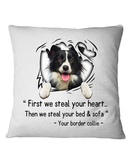 A True Friend Border Collie Limited Classic T-Shirt - Horizontal Poster - Pillow Cover