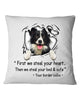 Image of A True Friend Border Collie Limited Classic T-Shirt - Horizontal Poster - Pillow Cover