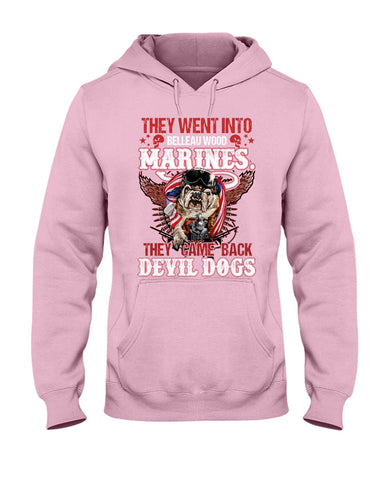 Belleauwood Marines - Devil Dogs T-Shirt - Ladies Tee - Hoodie