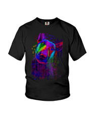 Coloful Dog Limited Classic T- Shirt - Youth Tee - Ladies Tee