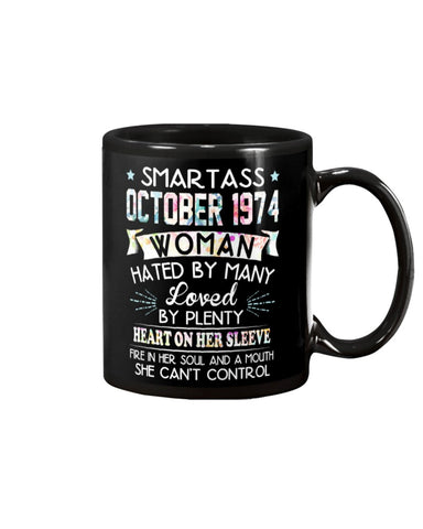 Smartass October 1974 Classic T-Shirt - Mug