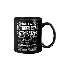 Smartass October 1974 Classic T-Shirt - Mug