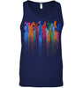 Image of Coloful Horse Limited Classic T_Shirt - Ladies Flowy Tank - Unisex Tank Top