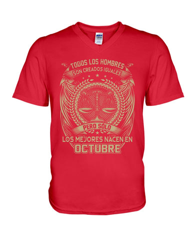 Octubre - Los Hombres T-Shirt - Hoodie - Guys V-Neck