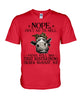 Image of Cow- Nope Can't Go To Hell Limited Classic T- Shirt - Guys V-Neck - Basketweave Tote Bag