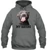 Image of Pit Bull To All My Hater Limited Classic T- Shirt - Guys Tee - Hoodie