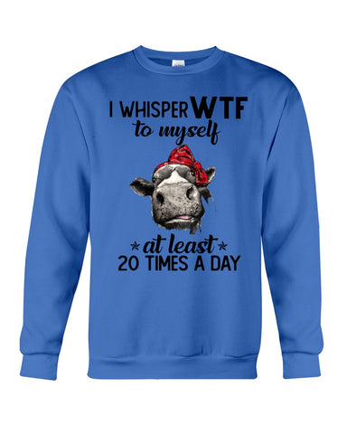 Whisper Wtf Cow Limited Classic T-Shirt - Sweatshirt - Unisex Tank Top