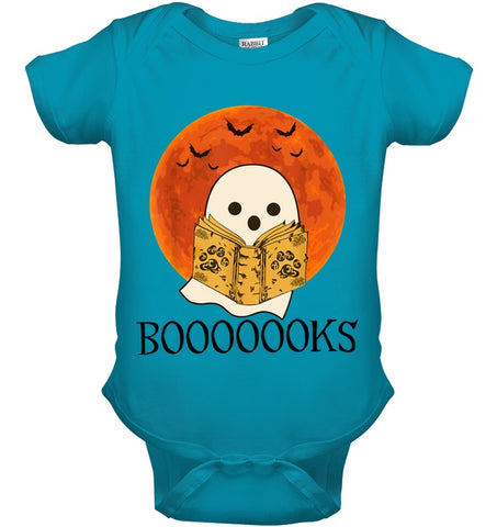 Boo Loves Booooooks T-Shirt - Baby Onesie - Mug