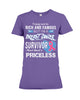 Image of I'm A Breast Cancer Survivor And That's Priceless Limited Classic T- Shirt - Ladies Flowy Tank - Ladies Tee