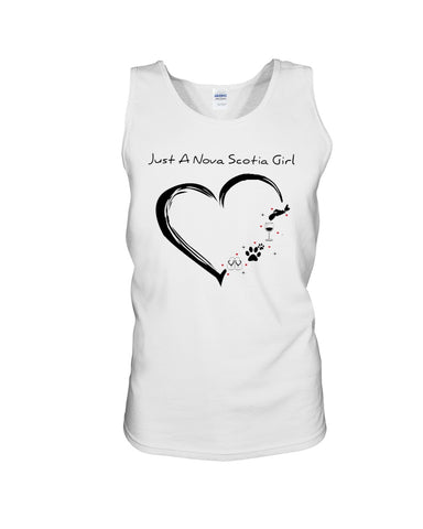 Just A Nova Scotia Girl Limited Classic T-Shirt - Sweatshirt - Unisex Tank Top